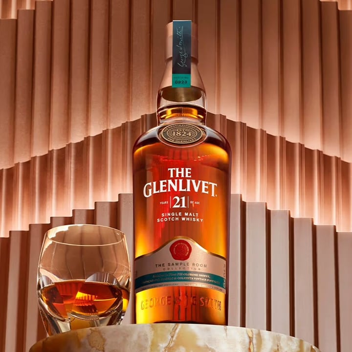 Glenlivet 21 Year Old The Sample Room Collection Single Malt Scotch Whisky 700ml