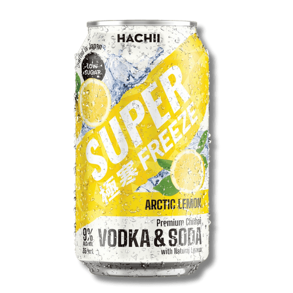 Hachii Super Freeze Arctic Lemon 24x350ml