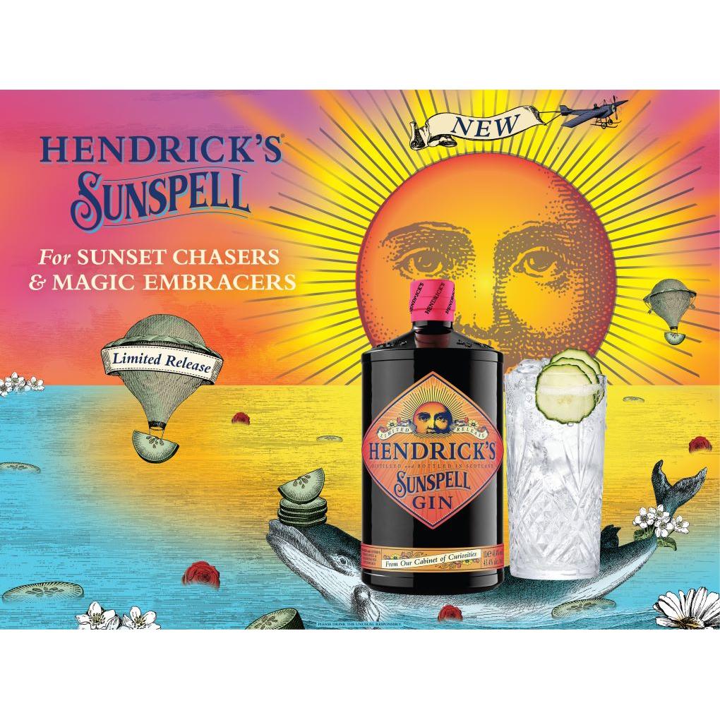 Hendrick's Sunspell Gin 1L