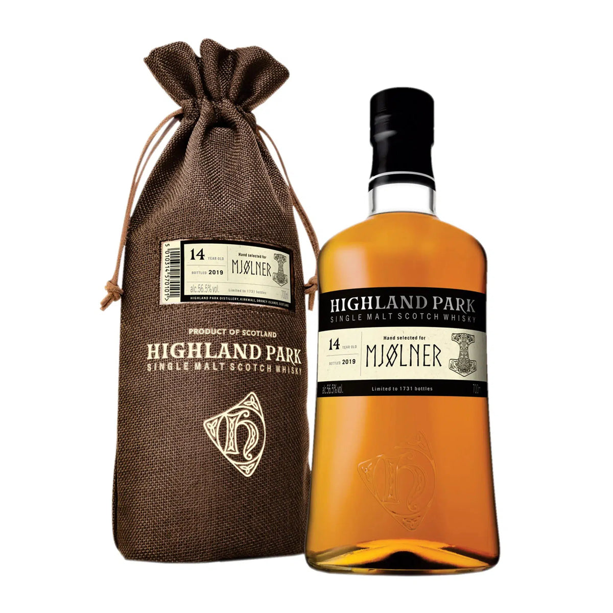 Highland Park Mjolner 14 Year Old Australian Exclusive Cask Strength Single Malt Scotch Whisky 700ml