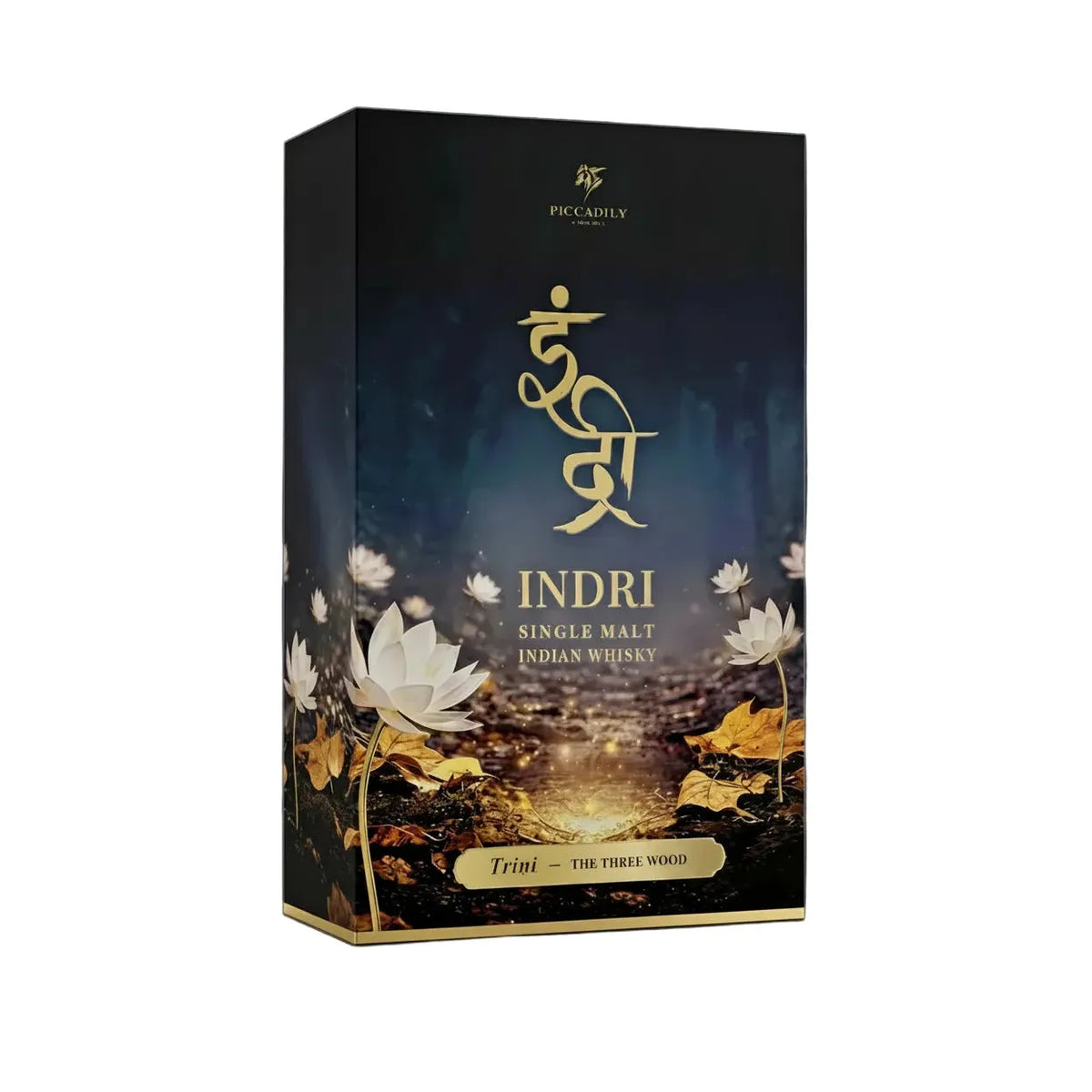 Indri Trini The Three Wood Indian Single Malt Limited Edition Gift Set 700ml