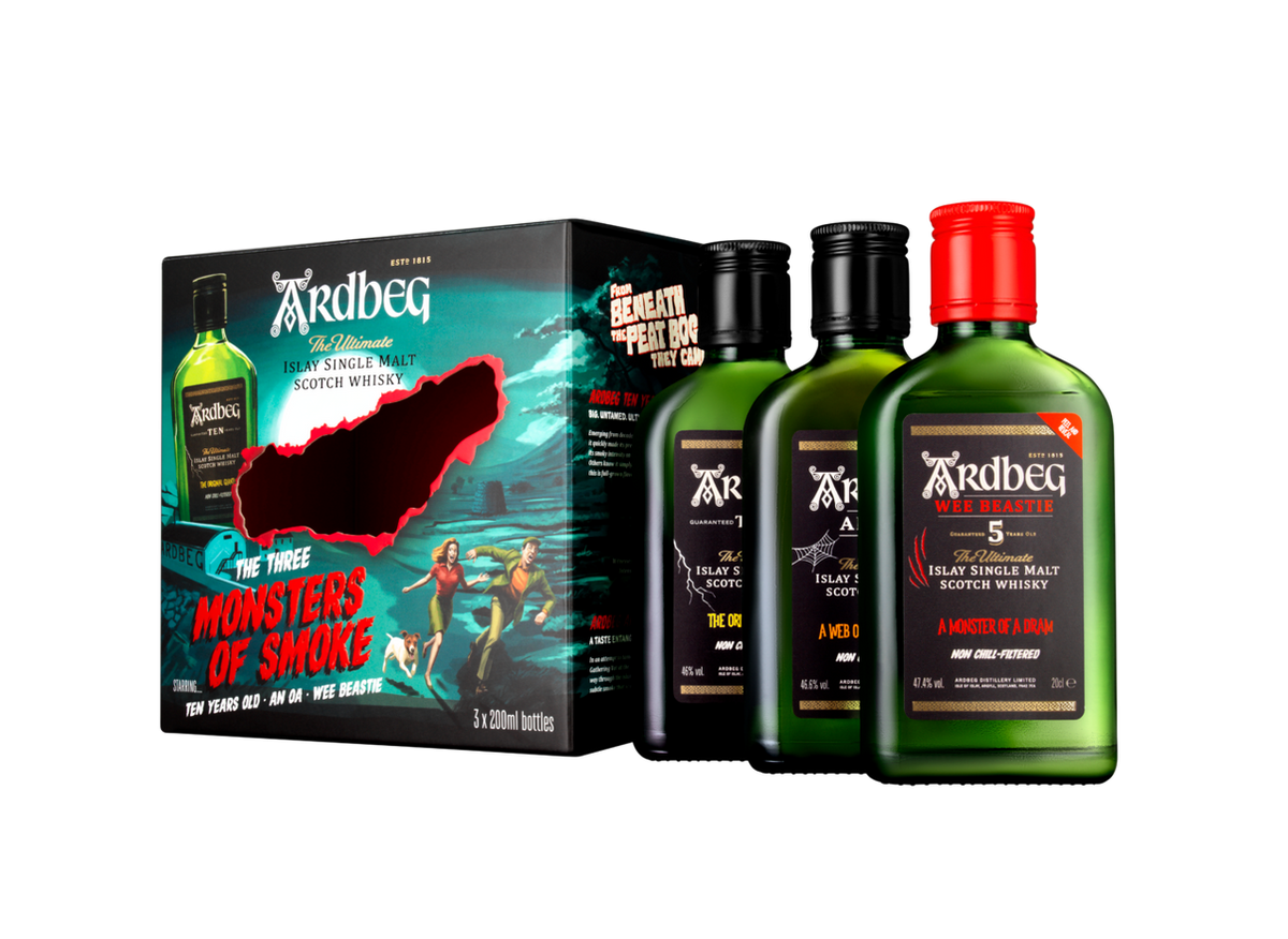 Ardbeg Distillery Monsters Of Smoke Trio Pack