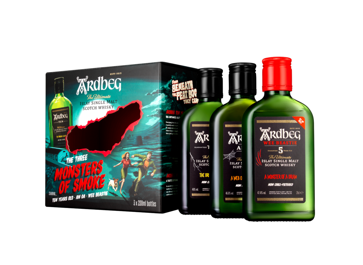 Ardbeg Distillery Monsters Of Smoke Trio Pack
