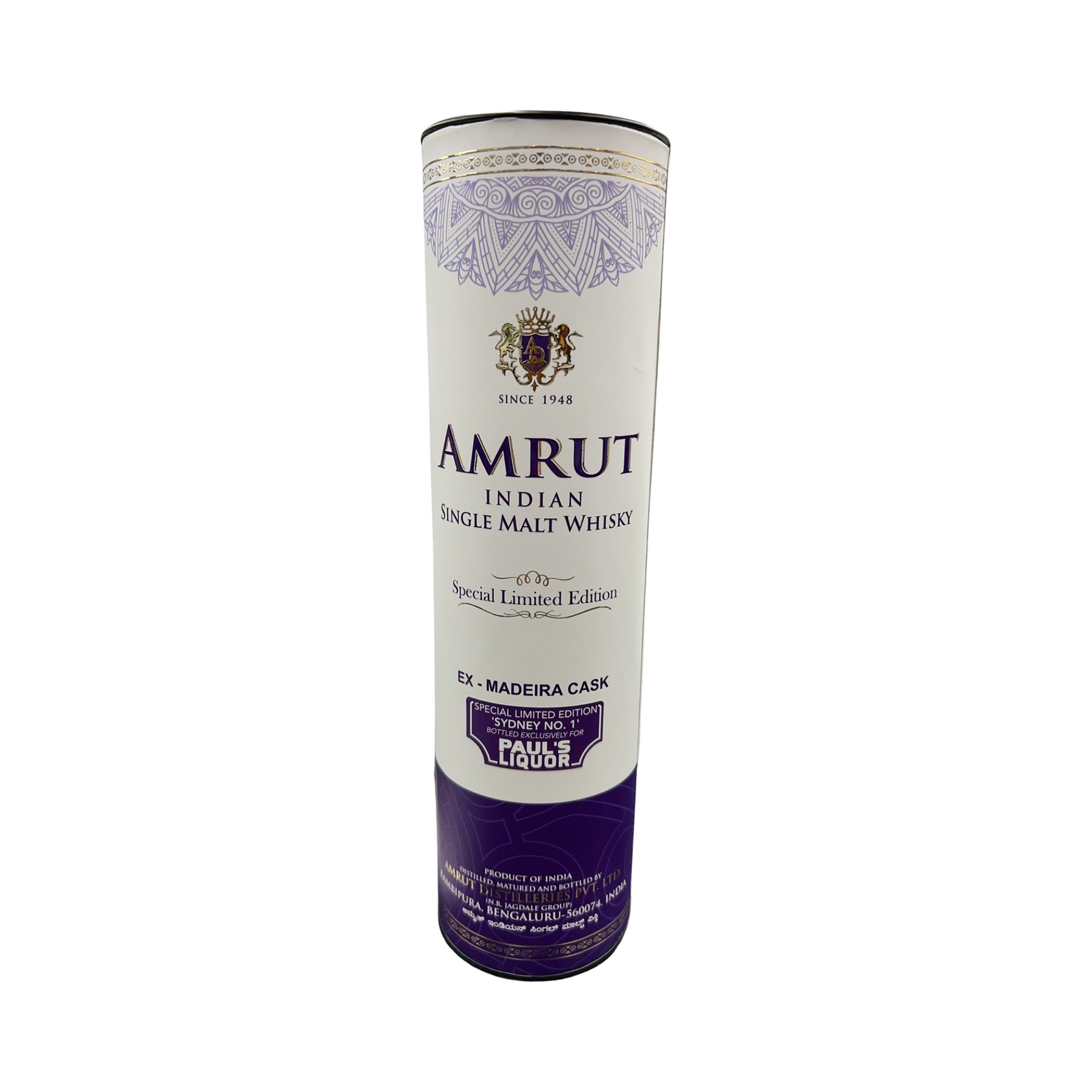 Amrut 5 Year Old Sydney Edition Cask #8834 Limited Edition Whisky 700ml