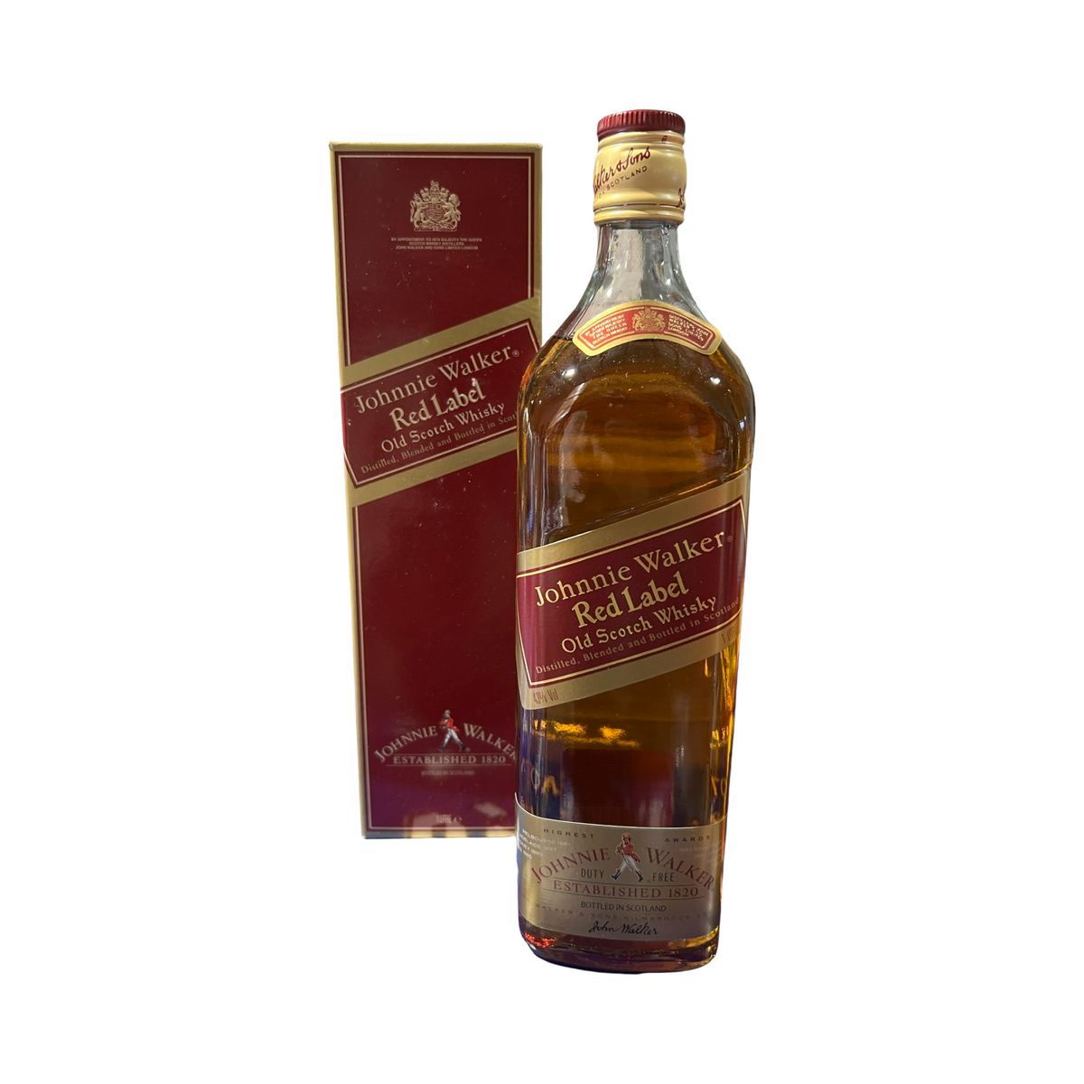 Johnnie Walker Red Label (Rare Older Bottling) 1L