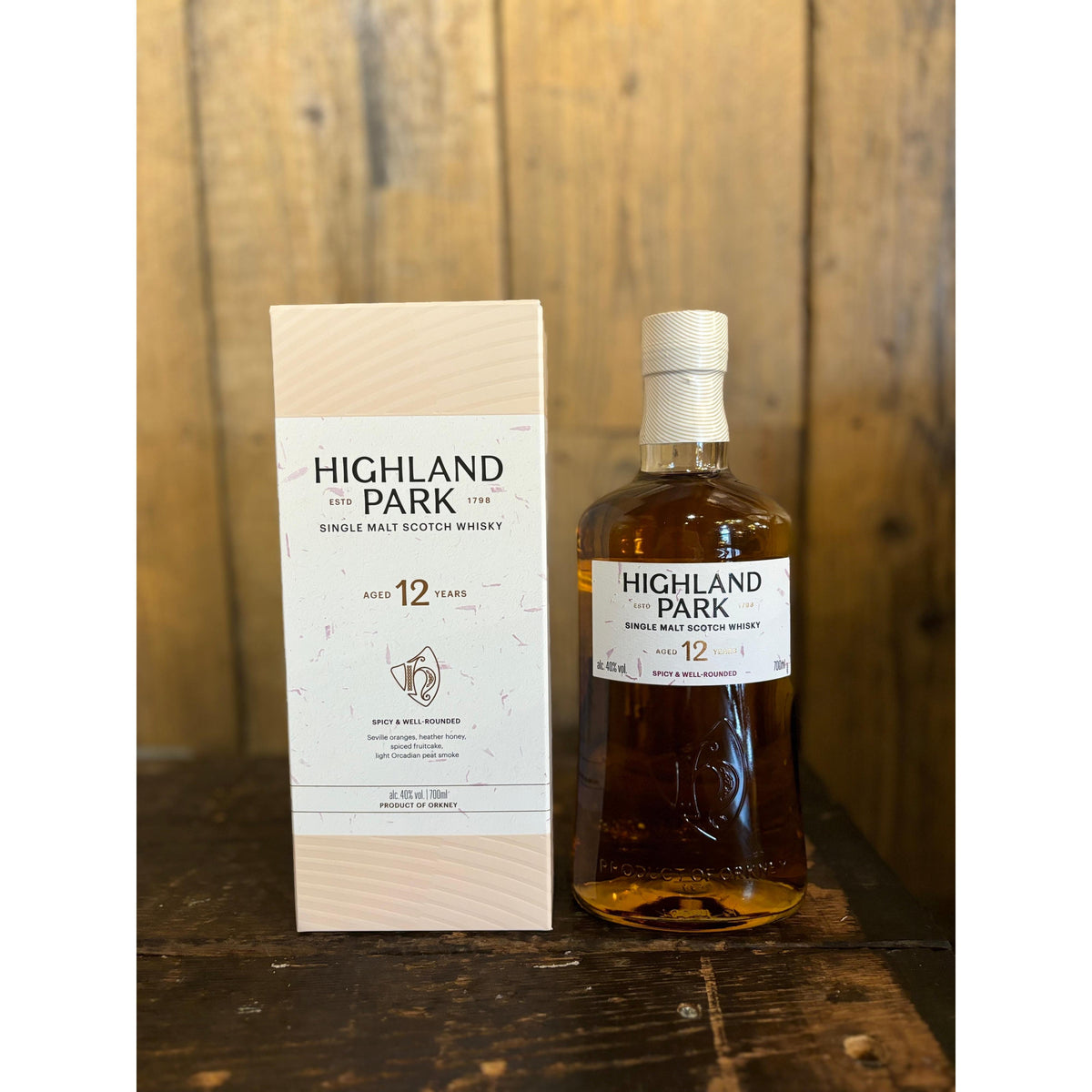 Highland Park Viking Honour 12 Year Old Single Malt Scotch Whisky 700ml