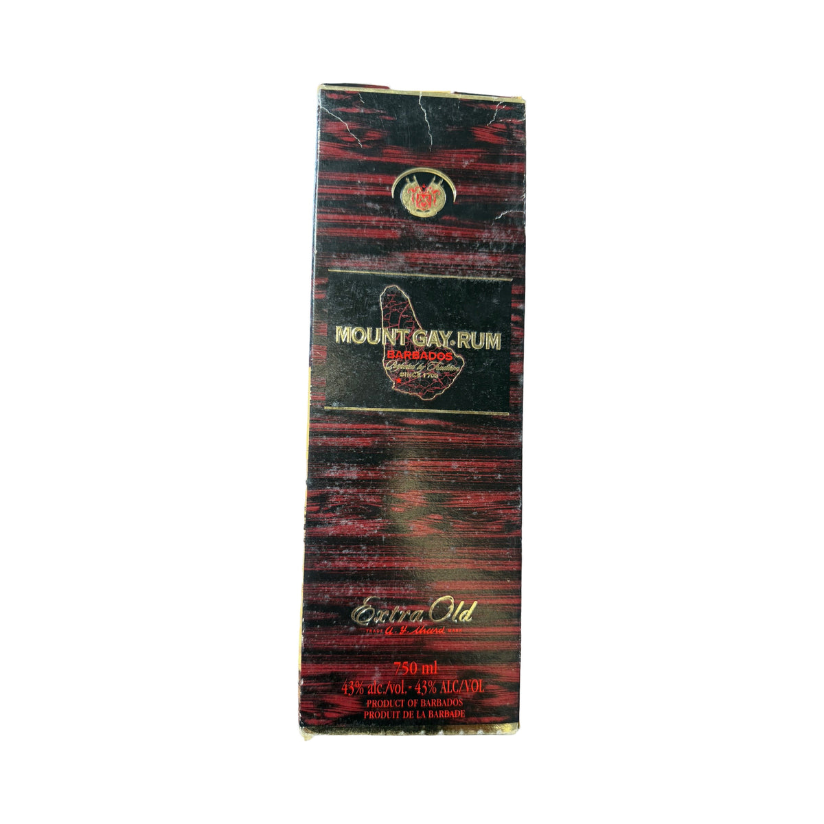 Mount Gay Extra Old Barbados Rum 750ml (Older Packaging)