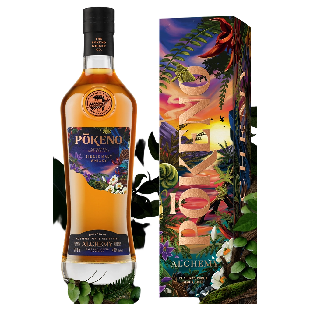 Pōkeno Alchemy 46% New Zealand Single Malt Whisky 700ml