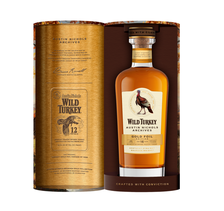 Wild Turkey Austin Nichols Archives Gold Foil Limited Edition 750ml