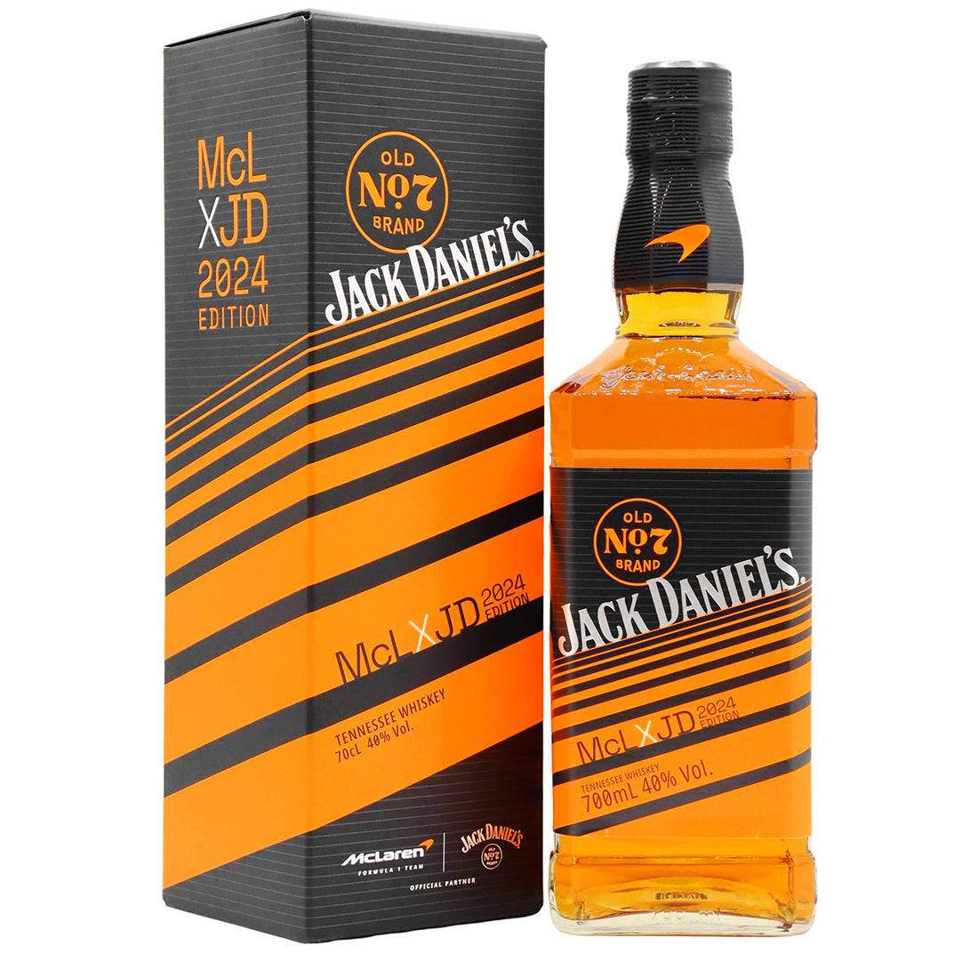 Jack Daniel's x Mclaren 2024 Limited Edition Tennessee Whiskey 700ml