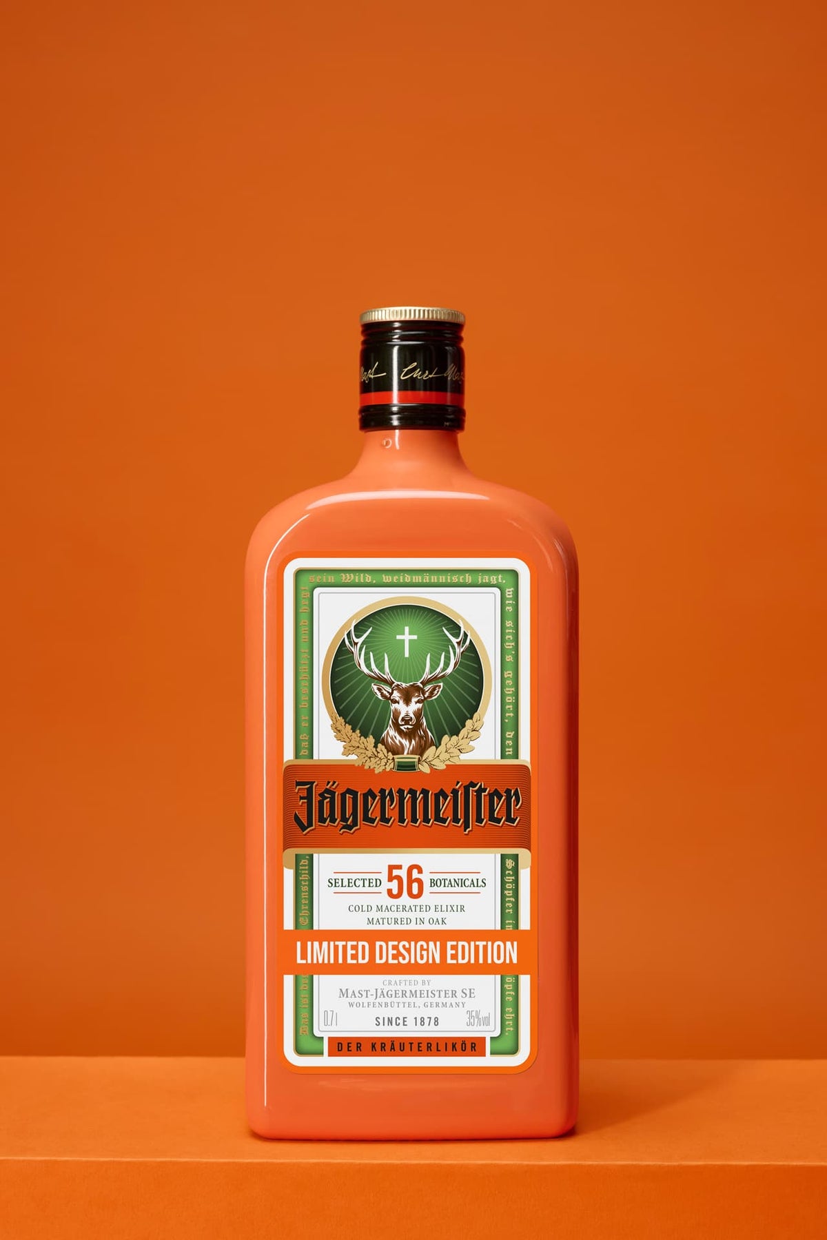Jagermeister Pantone Culture Limited Edition Orange Herbal Liqueur 700ml
