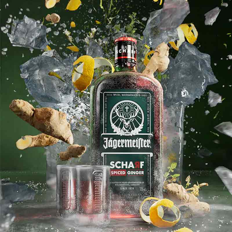 Jagermeister Scharf Spiced Ginger Liqueur 700ml