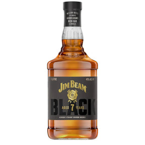 Jim Beam Black 7 Year Old Kentucky Straight Bourbon Whiskey 1L