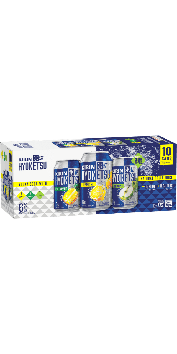 Kirin Hyoketsu Mixed 10 Pack 330ml