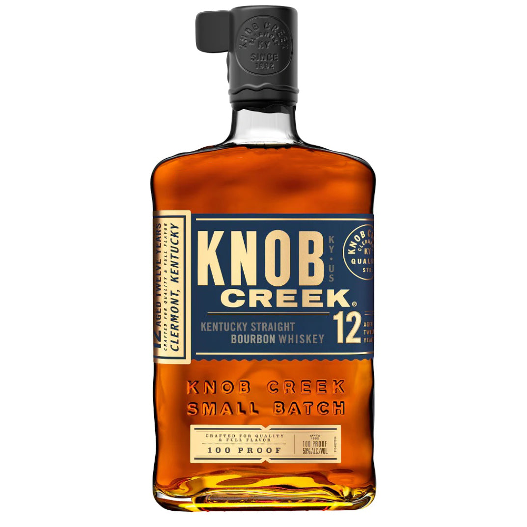 Knob Creek 12 Year Old Small Batch Kentucky Straight Bourbon Whiskey 750ml