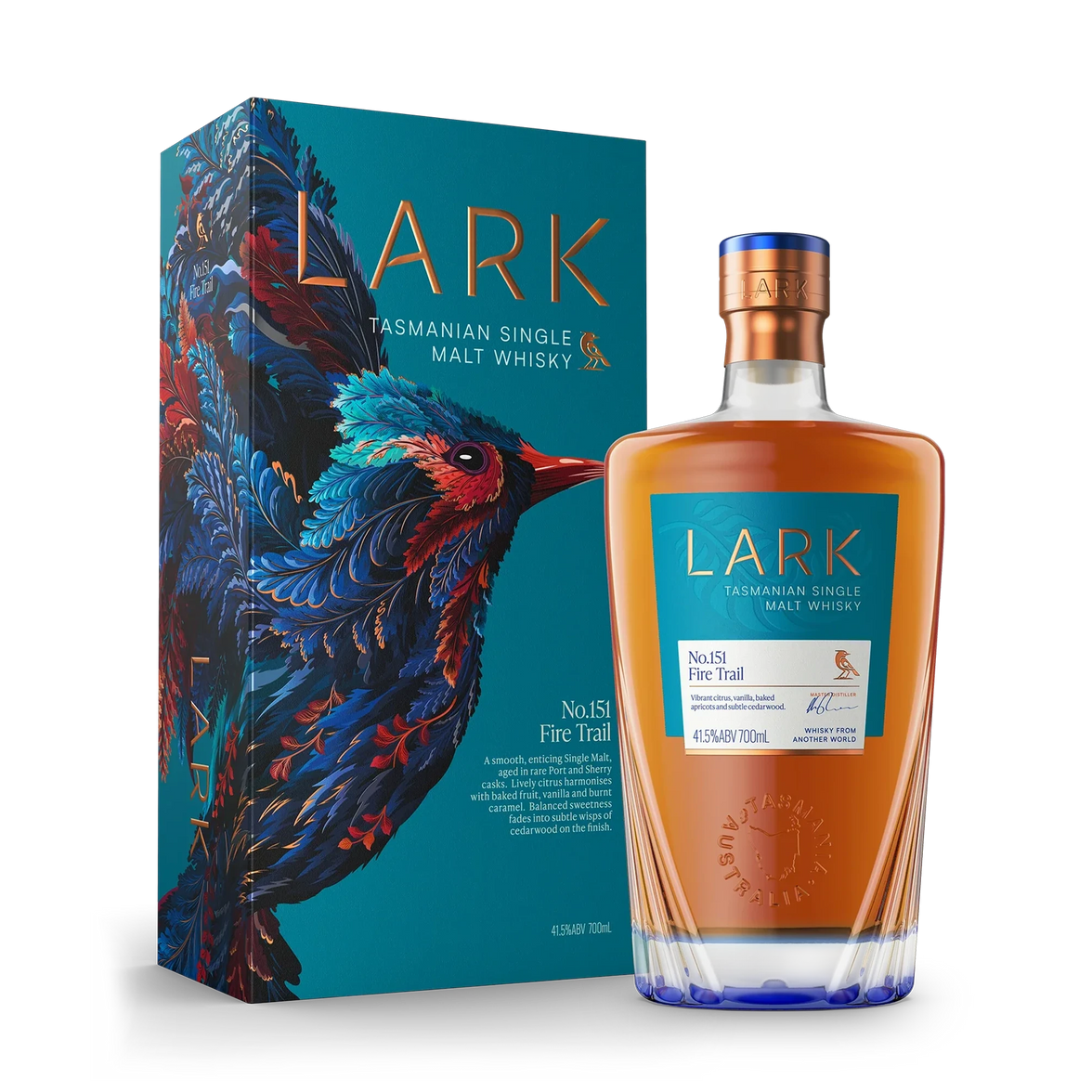Lark Fire Trail Single Malt Whisky 700ml
