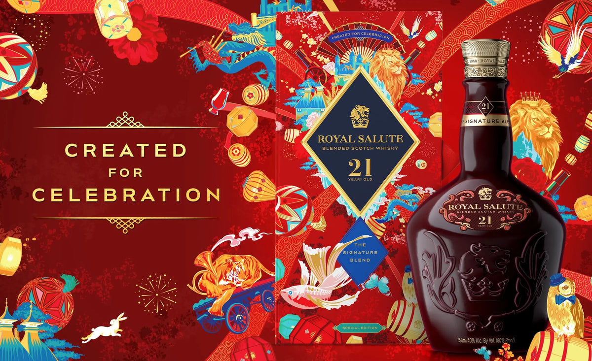 Chivas Regal 21 Year Old 2023 Royal Salute Year of the Rabbit Whisky 700ml