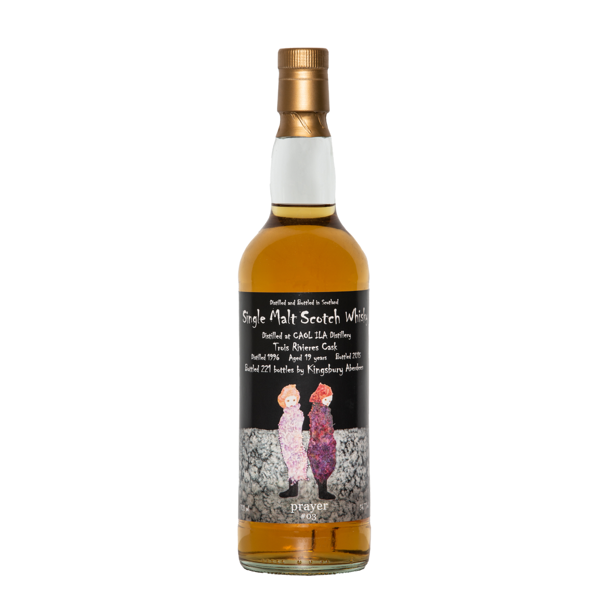 Caol Ila 1996 Prayer #3 19 Year Old Trois Rivieres Cask Single Malt Scotch Whisky 700ml