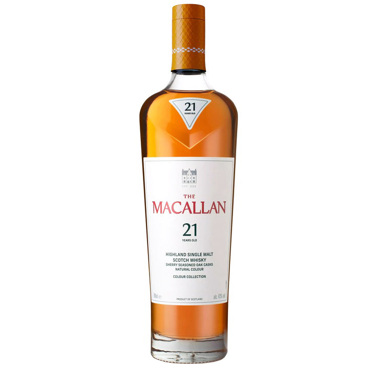 Macallan 21 Year Old The Colour Collection Single Malt Whisky 700ml