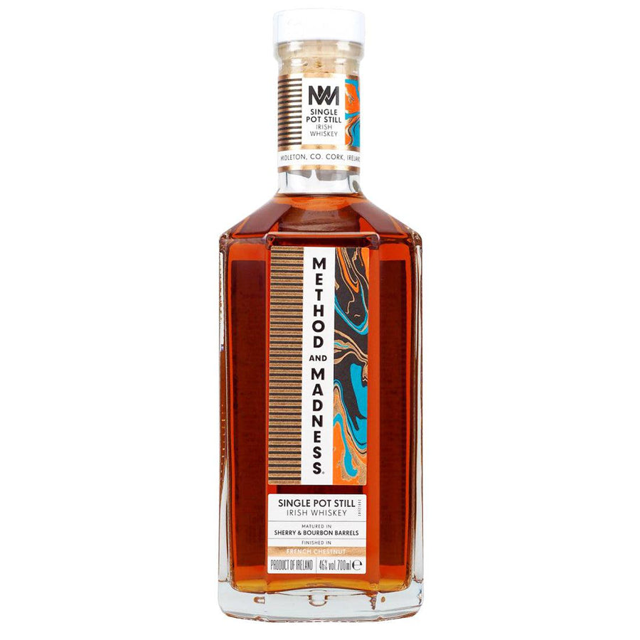 Method and Madness Single Pot Still French Chestnut Finish Irish Whisk