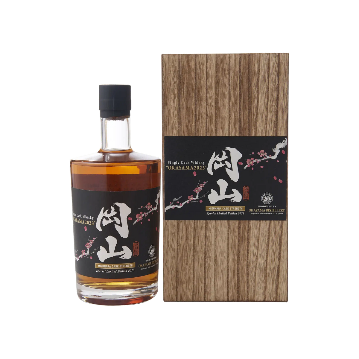Okayama Mizunara 60% Single Cask Whisky 2023 Limited Edition 700ml