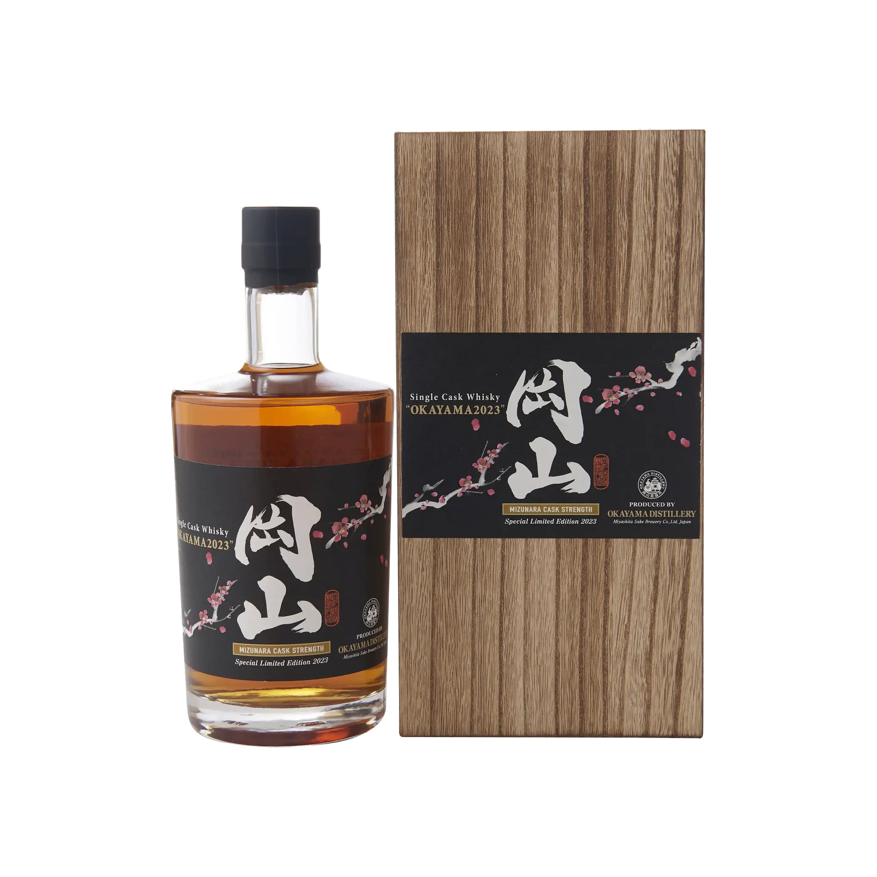 Okayama Mizunara 60% Single Cask Whisky 2023 Limited Edition 700ml