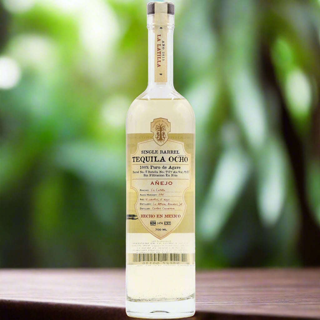 Ocho Single Barrel Anejo Premium Tequila 700ml