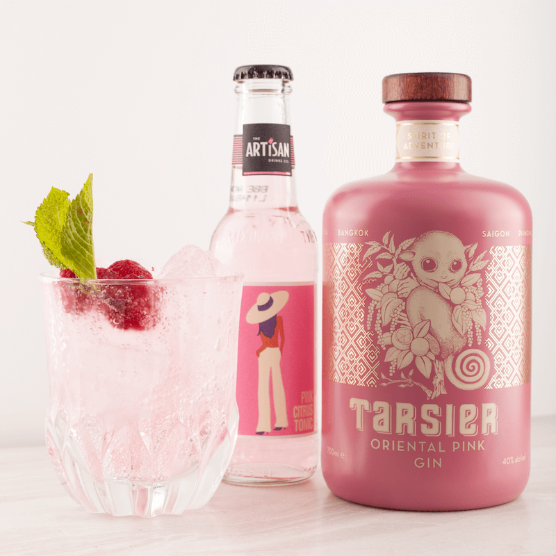 Tarsier Gin Oriental Pink 700ml