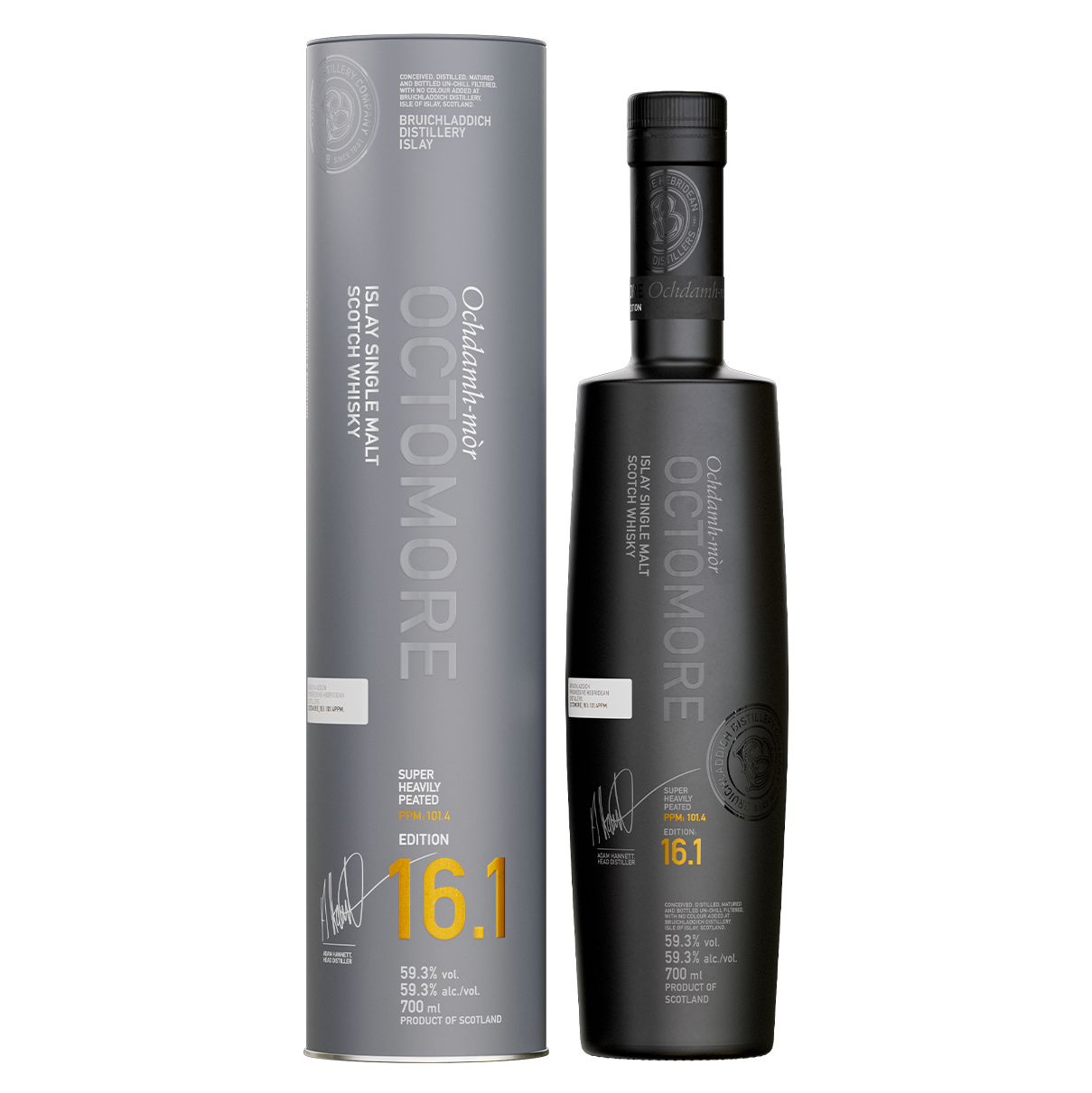 Octomore 16.1 Cask Strength Single Malt Scotch Whisky 700ml