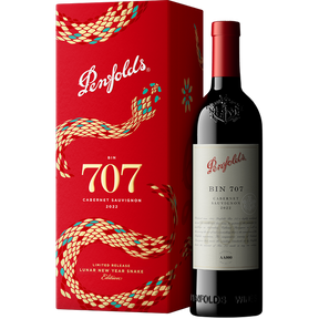 Penfolds Bin 707 Cabernet Sauvignon 2022 Lunar New Year Gift Box 750ml