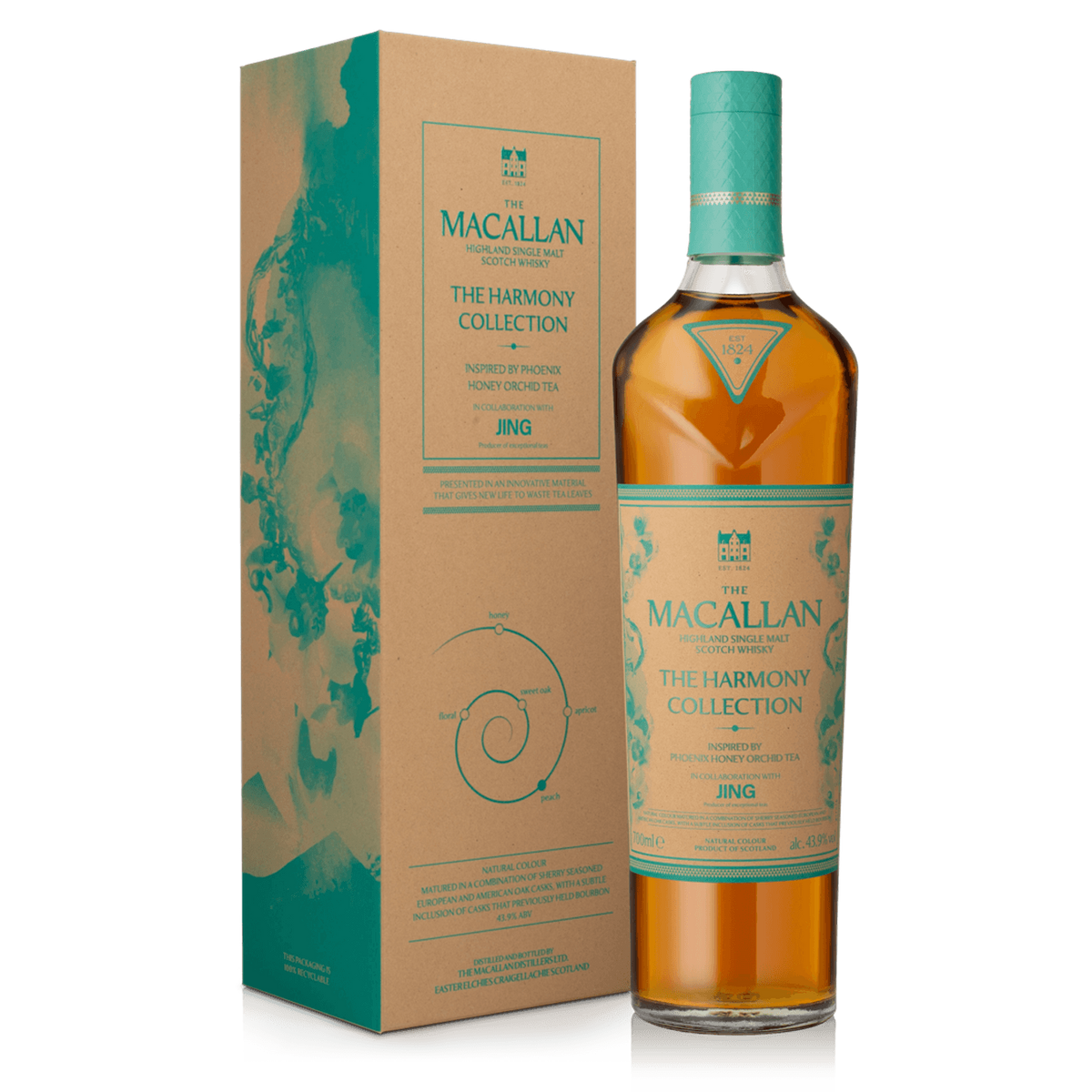 The Macallan Harmony Collection Inspired By Phoenix Honey Orchid Tea Single Malt Scotch Whisky 700ml