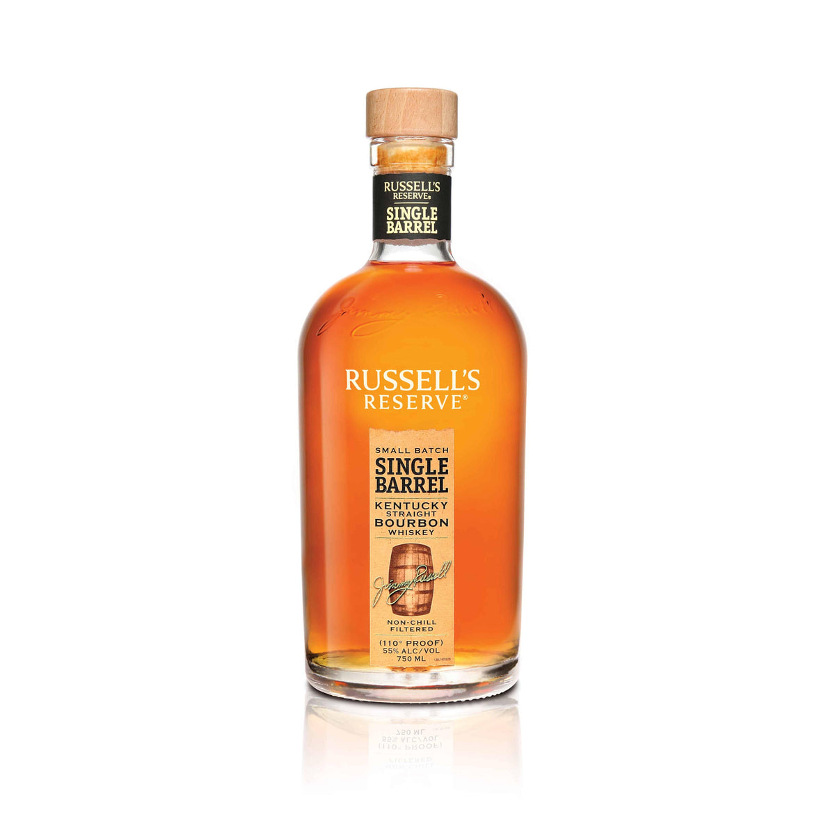 Russell’s Reserve Small Batch Single Barrel Kentucky Bourbon Whiskey 750ml (Vintage Packaging)