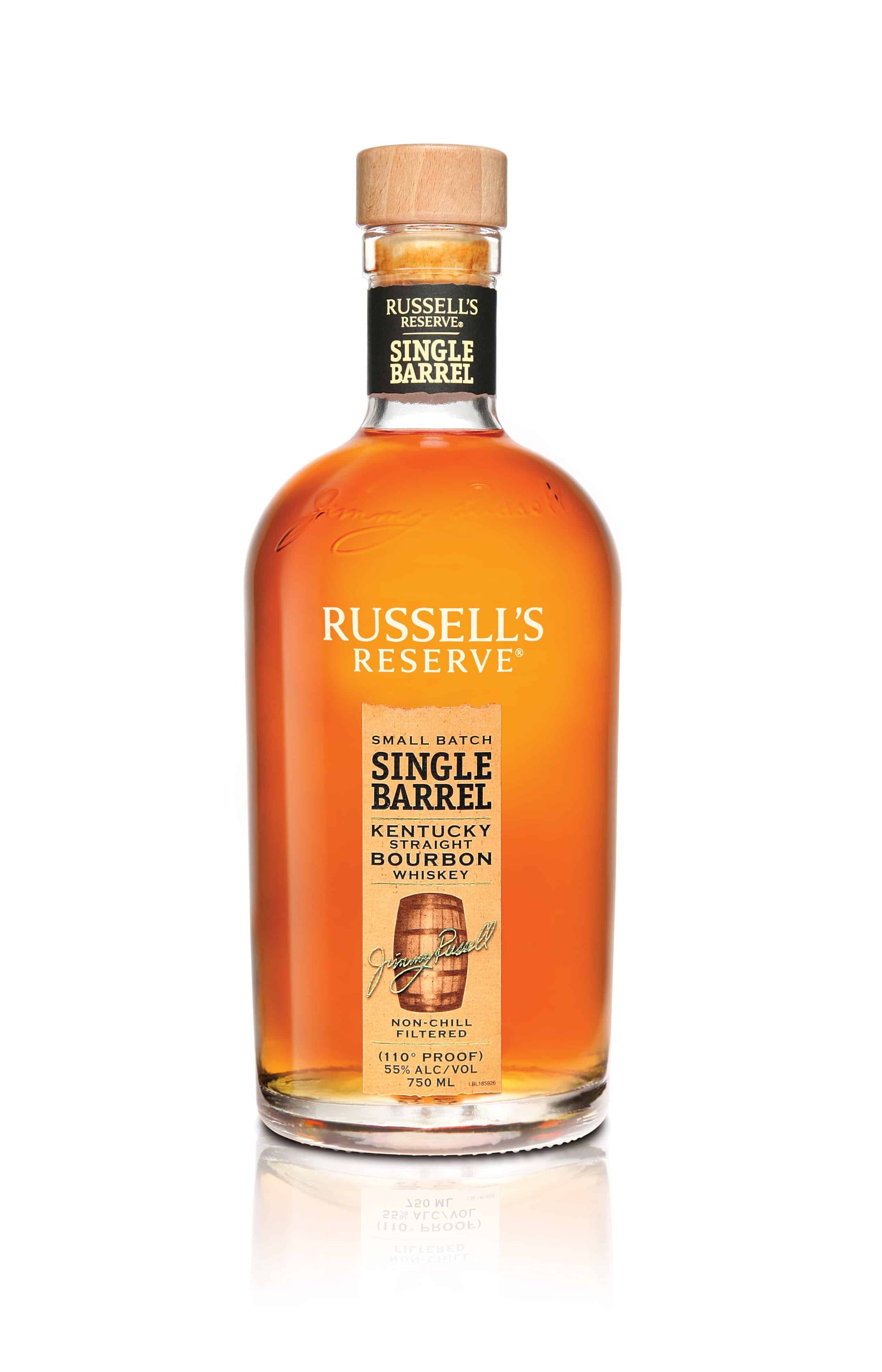 Russell’s Reserve Small Batch Single Barrel Kentucky Bourbon Whiskey 750ml (Vintage Packaging)