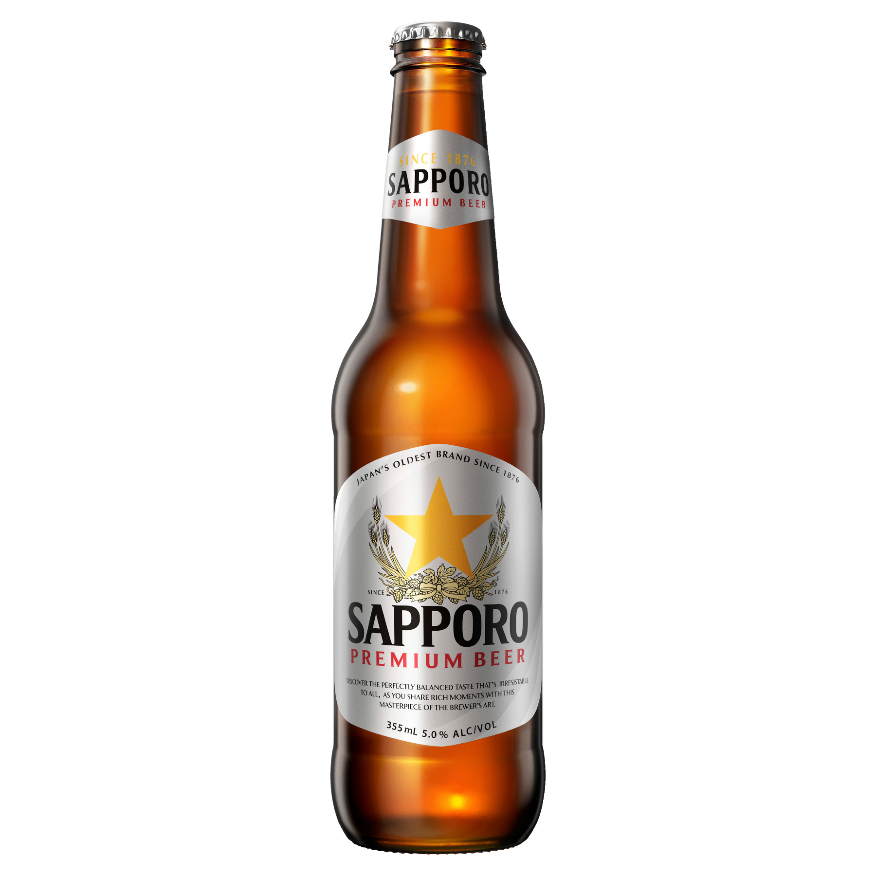 Sapporo Premium Bottle 355ml