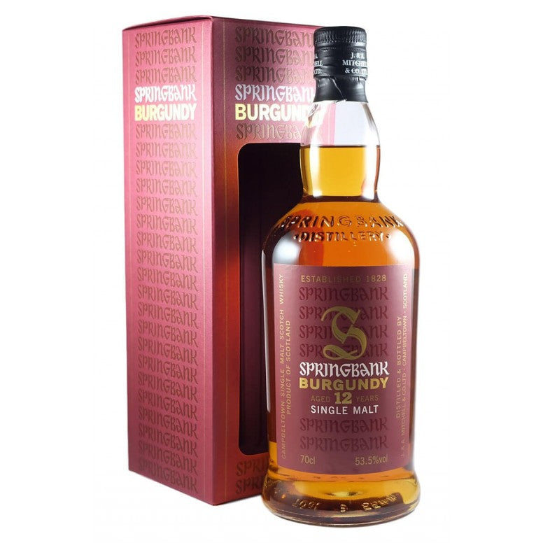 Springbank Burgundy Matured 12 Year Old Cask Strength Single Malt Scotch Whisky 700ml