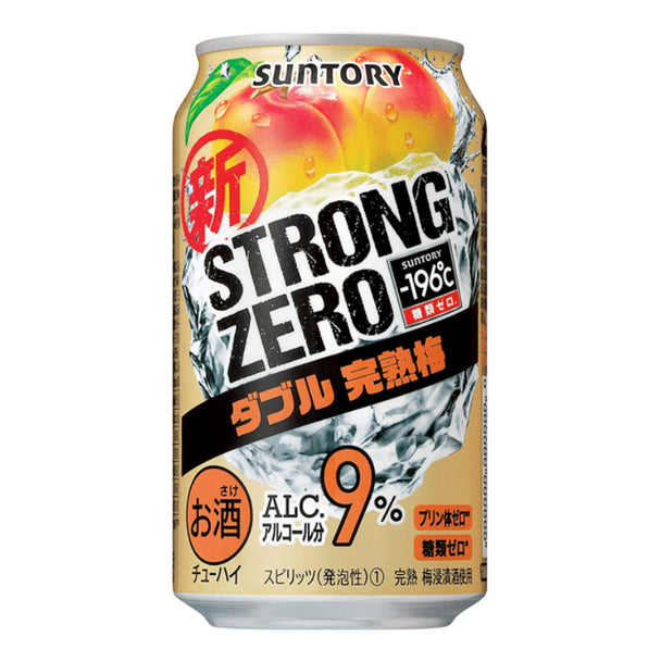 Suntory Strong 9% Zero -196 Double Ume-Plum (24x350ml)