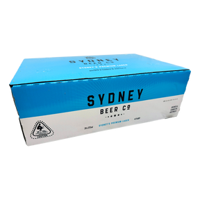 Sydney Beer Co Lager Cans 375mLx24