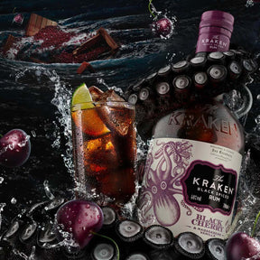Kraken Black Cherry Vanilla & Madagascan Vanilla Rum 700ml