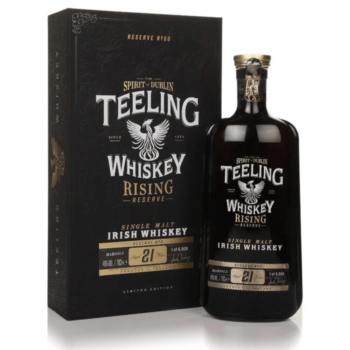 Teeling Rising 2 Marsala 21 Years Old Irish Whiskey 700ml