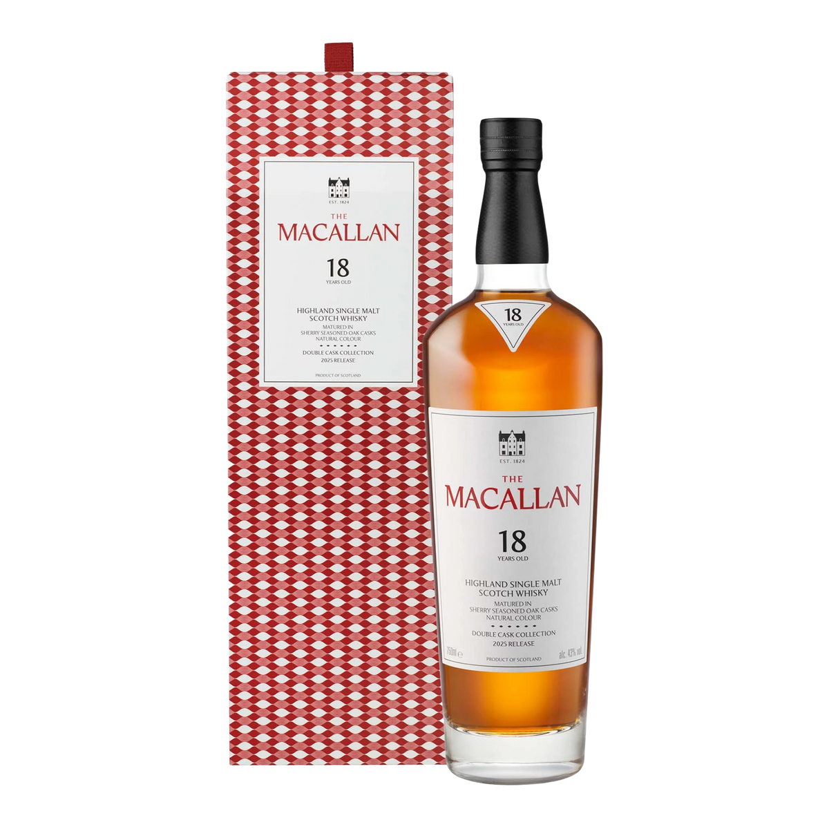 The Macallan Double Cask 18 Year Old Single Malt Scotch Whisky 700ml
