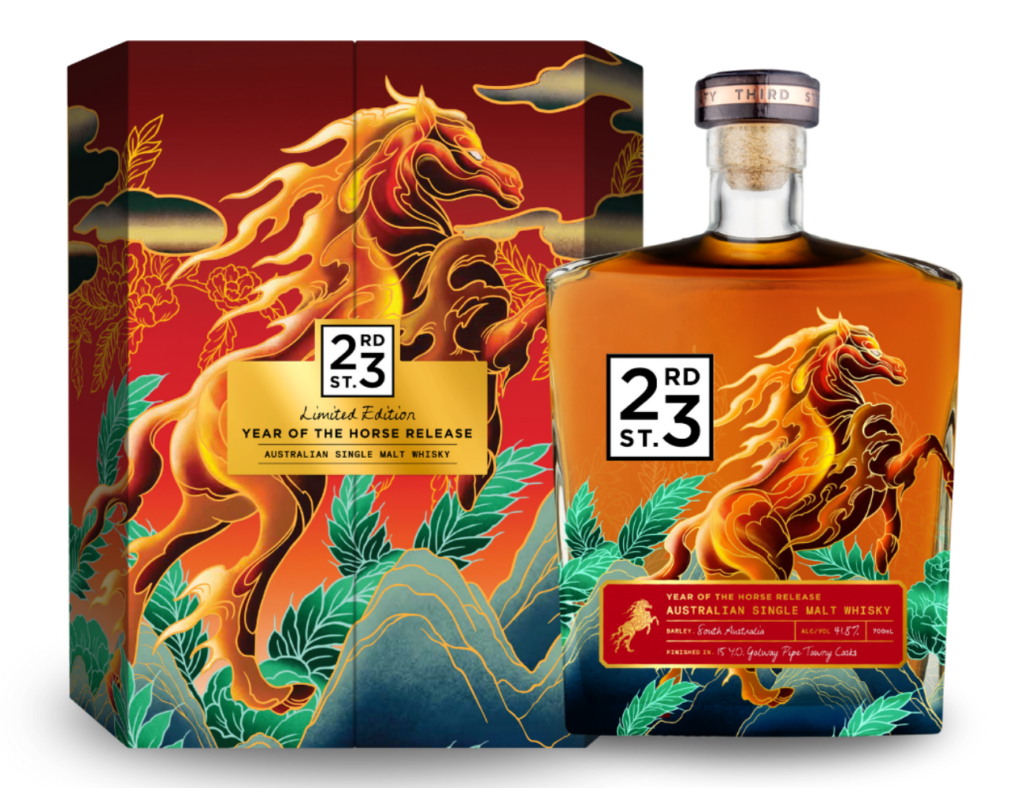 23rd Street Distillery Year of the Horse Single Malt Whisky 700ml