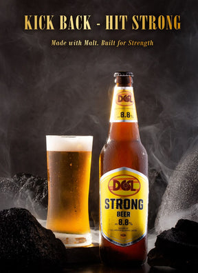 DCSL Strong 8.8% Premium Sri Lankan Beer 625MLx12