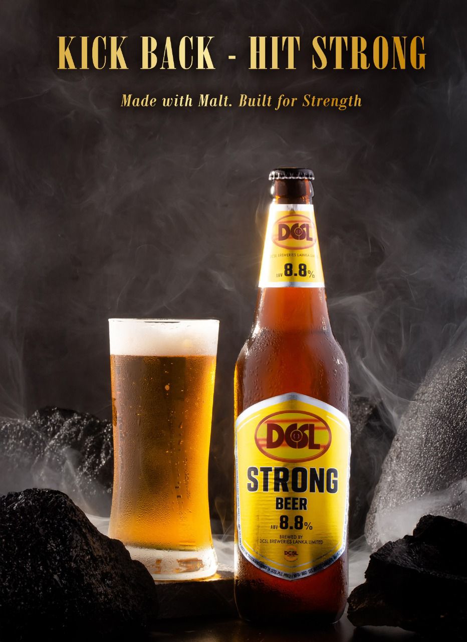 DCSL Strong 8.8% Premium Sri Lankan Beer 625MLx12