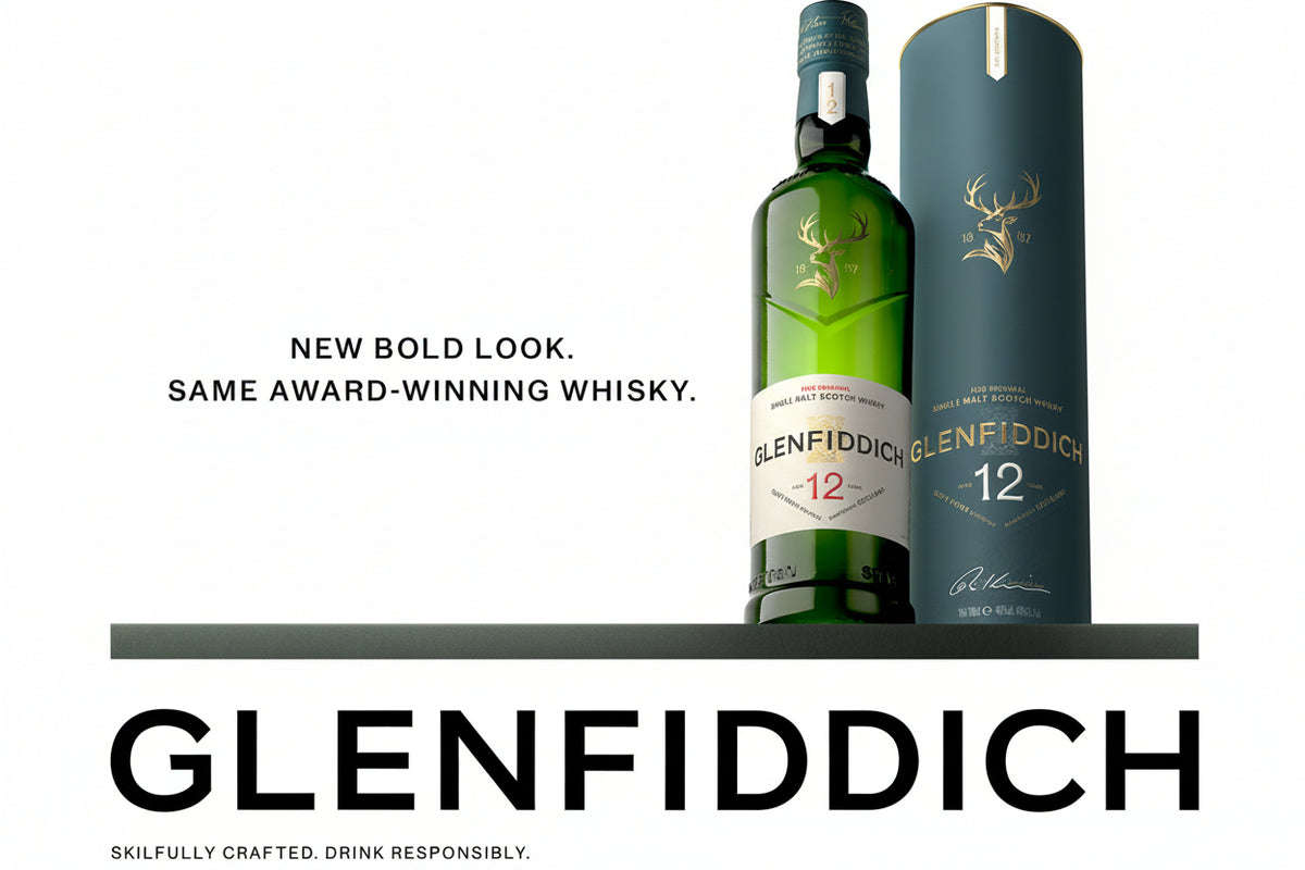Glenfiddich 12 Year Old Single Malt Scotch Whisky 700ml
