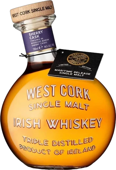 West Cork Single Malt Irish Whiskey 700ml