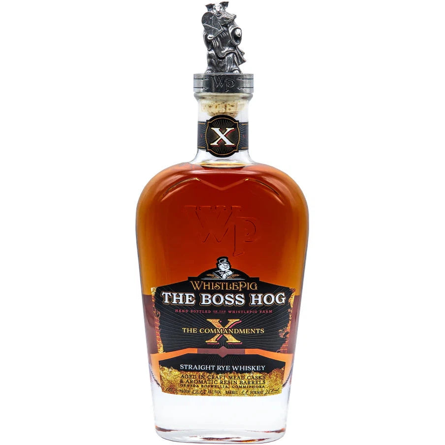 WhistlePig Boss Hog The X Commandments Rye Whiskey 750ml