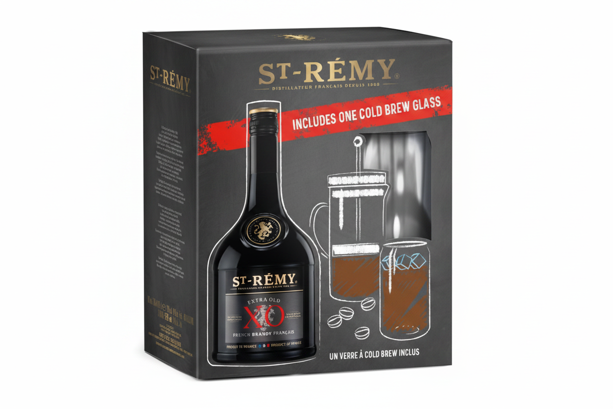 St Remy XO Brandy Gift Pack 700mL