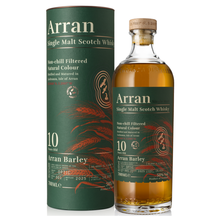 Arran Barley 10 Years Old Batch 001 Limited Edition Single Malt Scotch Whisky 700ml
