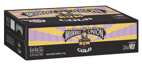 Brookvale Union Rum&Cola 6% Can 24X330ml