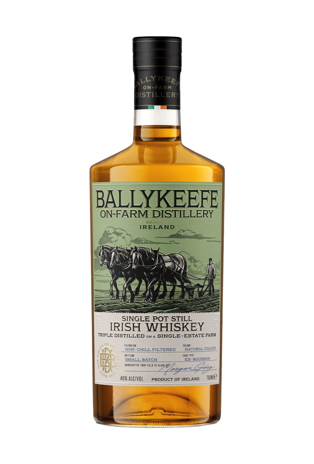 Ballykeefe Single Pot Still Irish Whiskey 700ml